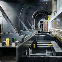 Machine de pliage électrique CNC entièrement automatique HARSLE pour la vente directe, presse plieuse durable pour le traitement de tôles d'aluminium