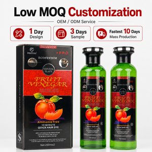 Gel Colorante per Capelli Nero di Alta Qualità, 100% Copertura Capelli Grigi, Inocuo, <span class=keywords><strong>Senza</strong></span> <span class=keywords><strong>Ammoniaca</strong></span>, Lunga Durata, Rapido in 5 Minuti, OEM - Product Image 3