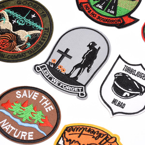 แผ่นป้ายปักลายหัวกะโหลกสำหรับทีมสโลแกนและขวัญกำลังใจทางยุทธวิธี - Product Image 5