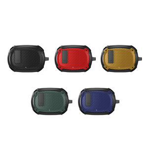Para beats <span class=keywords><strong>Studio</strong></span> buds +/Para beats <span class=keywords><strong>Studio</strong></span> buds Funda protectora de fibra de carbono para auriculares TPU PC Heavy Duty Armor Cover + HOOK - Product Image 2