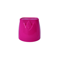 Capuchon d'aérosol en plastique rose de 65 mm compatible avec les canettes à col étroit pour produits de pulvérisation d'entretien automobile