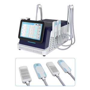 Máquina de adelgazamiento corporal 2 en 1 EMS Cryolipolysis Fat Freeze Material ABS 4 Cryo Pads Uso en salón Eliminación de celulitis - Product Image 4