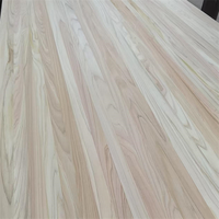 Panneau de bois de cèdre Hinoki japonais écologique sur mesure, planche de bois massif