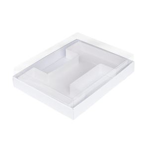 Plateau de charcuterie en carton papier-mâché de 30,5 cm, motif fraise, avec boîte à lettres et chiffres à remplir et couvercle - Product Image 3