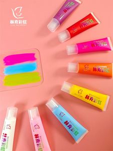 สีเพ้นท์หน้ากันน้ำ กันเหงื่อ ติดทนนาน สำหรับแต่งหน้าศิลปะบนร่างกาย ใช้ได้กับสระว่ายน้ำและงานปาร์ตี้ฤดูร้อน - Product Image 5