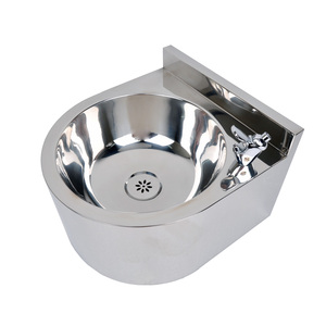 YULI <span class=keywords><strong>Petit</strong></span> lavabo à <span class=keywords><strong>main</strong></span> moderne en acier inoxydable pour hôtels Villas appartements égouttoir intégré approvisionnement direct en usine en Chine - Product Image 3