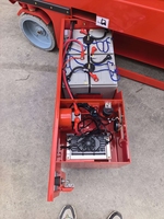 Plateforme élévatrice à ciseaux MECHPRO MP1214, alimentée par batterie, mobile, hauteur de plateforme 12 m, hauteur de travail 14 m, autopropulsée, intérieur