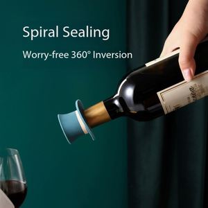 Hot Sale Food-Grade Multi-Color Silicone <b>Wine</b> Bottle Stopper, Leak-Proof Seal Freshness Preserver for Red <b>Wine</b> Bottles - Product Image 4