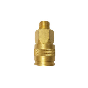 Dingyi Quick Coupler 14NPT All Copper External <b>Thread</b> Pneumatic <b>Tools</b> Connector - Product Image 5