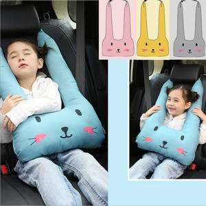 Almohada de Viaje para <span class=keywords><strong>Niños</strong></span> con Forma de U, para <span class=keywords><strong>Reposacabezas</strong></span> de Asiento de <span class=keywords><strong>Coche</strong></span>, con Cinturón de Seguridad y Diseño de Dibujos Animados - Product Image 2
