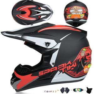 Nouveau casque de vélo de montagne intégral certifié DOT avec coque en ABS pour utilisation hors route, descente et moto électrique - Product Image 4