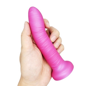 Vente en gros godes en gelée douce avec ventouse forte gode en cristal jouets sexuels gode réaliste pour femmes - Product Image 5