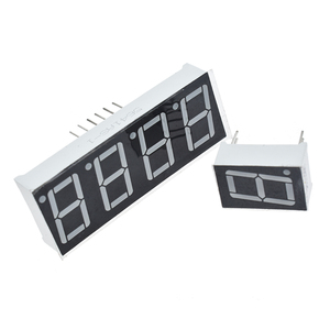 Pantalla LED de 0,56 pulgadas, <span class=keywords><strong>7</strong></span> segmentos, tubo Digital de 2 bits, cátodo común rojo/ánode - Product Image 4