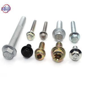 Pernos y tuercas de brida hexagonal Pernos personalizados M6 M8 <span class=keywords><strong>M10</strong></span> Brida hexagonal Boulons Grado Chapado en zinc 10,9 12,9 <span class=keywords><strong>Perno</strong></span> de brida hexagonal con tuerca - Product Image 6