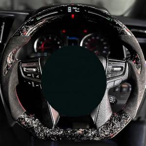 Pièces automobiles en gros, volant de jeu <span class=keywords><strong>vidéo</strong></span> en fibre de carbone forgée, verrous de volant pour Toyota Alphard - Product Image 3