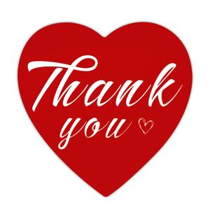 2020 Personalized Thank You Adhesive Stickers Label, Printing Thank You for Your Purchase Stickers - Product Image 2