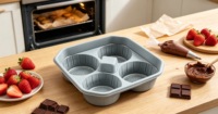 Boîtes en plastique transparentes jetables à 4 compartiments pour mini-desserts, pain, gâteaux, tiramisu - Personnalisables pour boulangerie