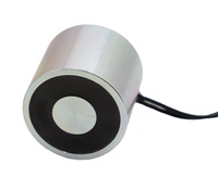 Electroimán de Sujeción Redondo de Hierro Youge YG3A DC 12/24V, Tipo Mini Sucker, Fuerza de Succión de 0.3~120KG, Seguridad Industrial