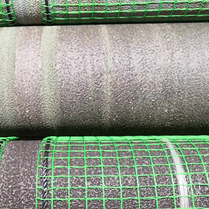 Nhựa grommets mảnh vỡ Lưới mảnh vỡ giàn giáo lưới màu xanh lá cây xây dựng <span class=keywords><strong>Net</strong></span> - Product Image 4