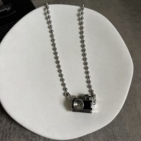 Yumfeel — collier avec pendentif, mignon, Mini appareil photo caché, nouveau Design, 2020