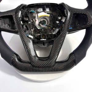 Volante de Fibra de Carbono para <span class=keywords><strong>BMW</strong></span> G02 G05 G06 G09 G11 G12 G15 G20 G22 G28 G29 G30 G38 G80 G82 F40 F90, Accesorios para Automóviles - Product Image 5