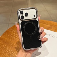 Étui de téléphone en fibre de carbone pour iPhone 18ProMAX 17, 16, 15, 14, 13, 12, 11, Pro Plus, étui de téléphone anti-chute