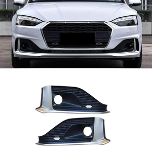 Cubierta Plateada para Faros Antiniebla Delanteros, Plástico Nuevo de Alta Calidad, Buen Ajuste para Audi A5 Non-Sline 2020-2024 B9.5 - Product Image 1