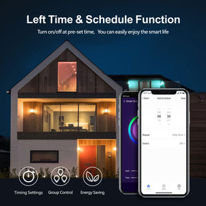 Bombilla LED Inteligente WiFi <span class=keywords><strong>Mini</strong></span> RGBCW E27 Tuya PST-WFA19, Modelo Mejorado, 16 Millones de Colores, Ajuste de Luz y Oscuridad, Ajuste de Blanco Cálido - Product Image 3