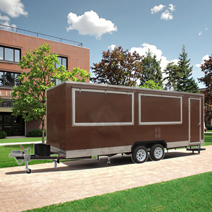 Belle remorque de restauration Bar à bière Vintage Snack Food Van Chariot à crème glacée Bar mobile Camion pour les événements - Product Image 2