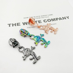 Custom Zipper Slider Hot Sale #5 Non Lock Nylon Zipper <b>Puller</b> for Garments and Schoolbags - Product Image 4