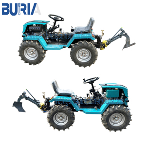Mini tracteur de haute qualité, moteur diesel, grand tracteur, agriculture, robuste, compact, 4x4, petites machines agricoles - Product Image 1