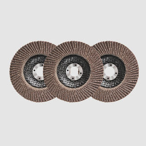 Venda Direta de Fábrica Disco Abrasivo Flap Grit 60 80 120 de 4 Polegadas para Polimento de Metal Suporte OEM - Product Image 5