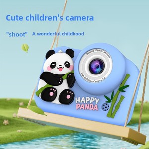 กล้องดิจิตอลสำหรับเด็ก หน้าจอ 2.0 นิ้ว กล้องของเล่นพลาสติกบันทึกวิดีโอ HD พร้อมเลนส์คู่ สำหรับเด็กอายุ 3-6 ปี - Product Image 2