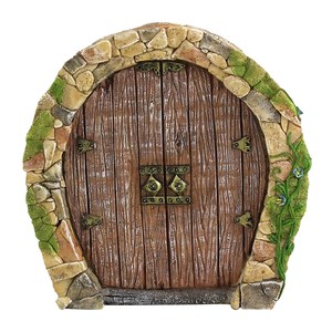 Gillian New Eco-friendly <strong>Wooden</strong> Traditional Brushed Finish Fairy Tale <strong>Garden</strong> Scene <strong>Ornament</strong> <strong>for</strong> Outdoor Floor Mount Use - Product Image 6