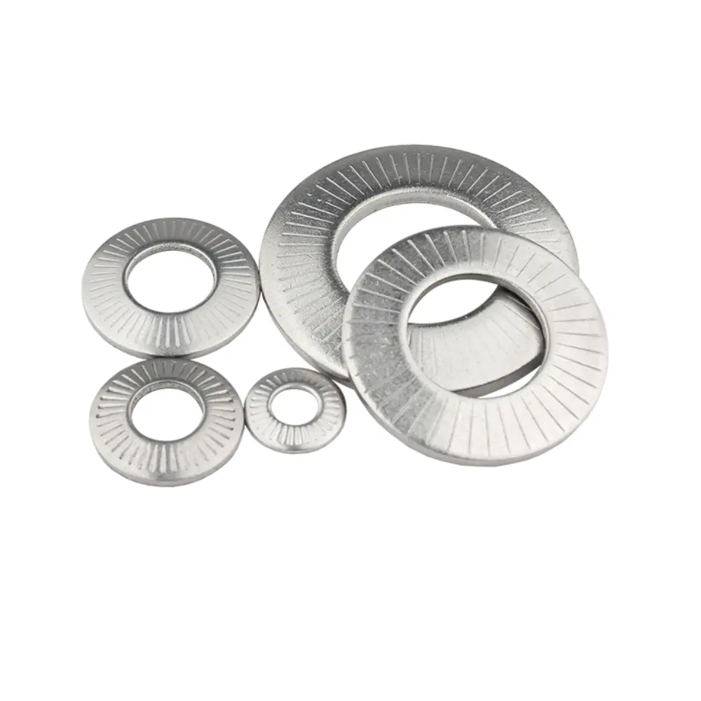 65Mn Spherical washer NF E 25-511 Stainless Steel Knurling Disc Spring Conic Contact Lock Washer With Teeth