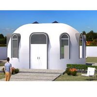 Maisons préfabriquées Matériaux écologiques Maisons en dôme modulaires en EPS Maisons en mousse ignifuges résistantes aux ouragans