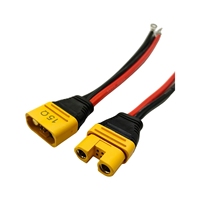 Amass AS150U Boîtier ABS étanche Connecteur mâle femelle FPV Racing RC Drone Model Power Adapter Cable Microwave Application