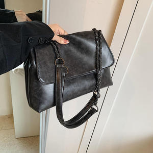 Bolso cuadrado pequeño de cadena de moda con textura nueva, bolso de hombro retro, bolso cruzado para mujer - Product Image 6