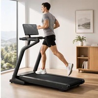 Caminadora Plegable que Ahorra Espacio ZB-HTD-16 para Gimnasio en Casa, Almacenamiento Debajo del Sofá, Máquina Eléctrica para Caminar y Correr, Carga Máxima de 150 kg