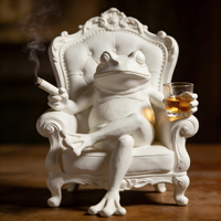 Statue de grenouille en résine peinte à la main sur mesure, de haute qualité, pyramide, décoration religieuse pour la maison, ornement de bureau