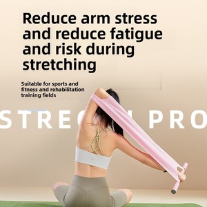 Correa de Estiramiento Multifuncional para Yoga, Alta Elasticidad, Viscosa/Poliéster, Cuerda de Tracción, Ayuda para Iyengar, Pilates y Deportes - Product Image 4