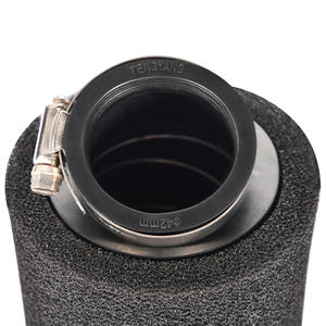 <span class=keywords><strong>Filtre</strong></span> <span class=keywords><strong>à</strong></span> <span class=keywords><strong>air</strong></span> double en <span class=keywords><strong>mousse</strong></span> courbée de 42 mm, remplacement, état neuf, pour moto tout-terrain, cyclomoteur, quad, <span class=keywords><strong>scooter</strong></span> de 50 cc <span class=keywords><strong>à</strong></span> 200 cc - Product Image 3