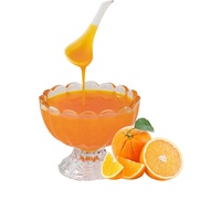 HENGZHI Custom 1,2 kg Vloeibare Sinaasappel Fruitpuree voor Bubble Tea - Premium Kwaliteit