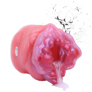 Renne Animal monocanal mâle Masturbation manuelle télescopique aspiration pénis stroker tasse Sensation de choc adulte mâle jouets sexuels - Product Image 1