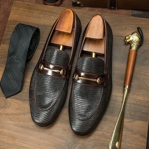 Mocasines Ligeros de Piel Vacuna con Estampado de Camuflaje y Cordones, Zapatos Casuales de Negocios para Hombre, Suela de Goma Antideslizante y Resistente al Desgaste - Product Image 5