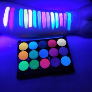 पेशेवर matte15 रंग चेहरा शरीर के रंग पानी सक्रिय कॉस्मेटिक आईलाइनर मेकअप धो सकते हैं चित्रकला पैलेट - Product Image 4