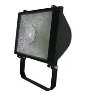 Promotion : Projecteur halogène carré omnidirectionnel DS DS-301 MAX400W blanc chaud pour stades, entrepôts et éclairage paysager, IP65, en aluminium