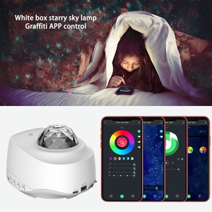 Nueva Lámpara de Noche LED con Bluetooth y USB, Proyector de Luz Dinámico de Diez Colores con Patrón de Agua, Control Inteligente por Aplicación, Efecto Cielo Estrellado - Product Image 4