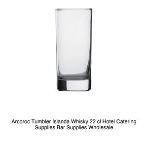 Vaso de whisky Islandia 22 cl H 13.1 cm Ø 5.8 cm Arcoroc - Product Image 2