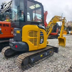 Mini-excavatrice neuve 99% de la marque japonaise KOMATSU PC35MR, petite excavatrice d'occasion, excavatrice à chenilles hydraulique, bonne qualité - Product Image 5